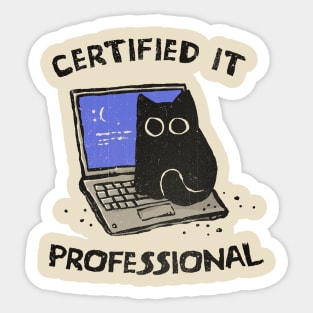 Certified IT Professional Sticker